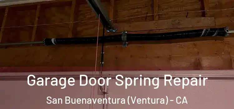  Garage Door Spring Repair San Buenaventura (Ventura) - CA
