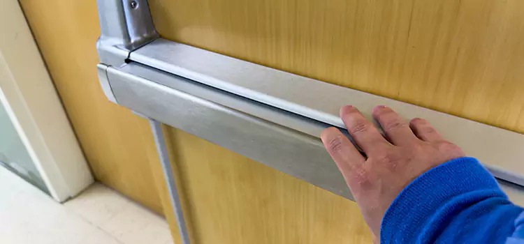 Installing a Push Bar on a Door San Buenaventura (Ventura)