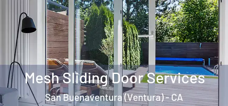  Mesh Sliding Door Services San Buenaventura (Ventura) - CA